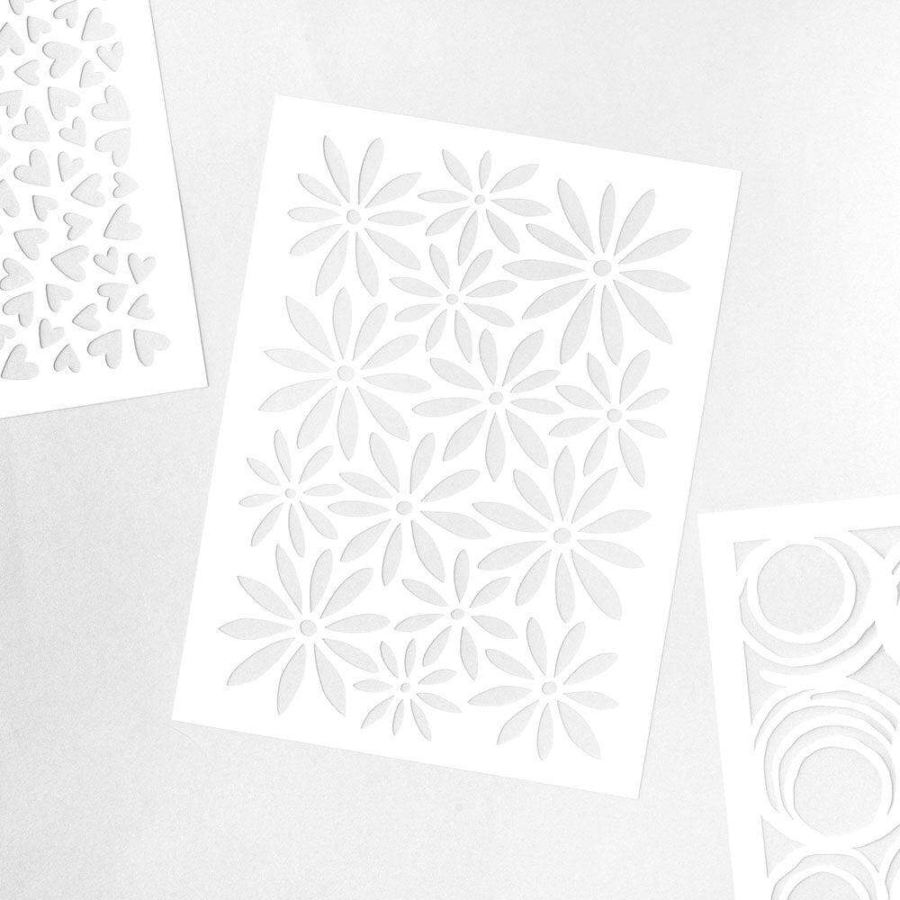 Vicki Boutin ART FOR EVERYONE Mixed Media Stencils 3pc