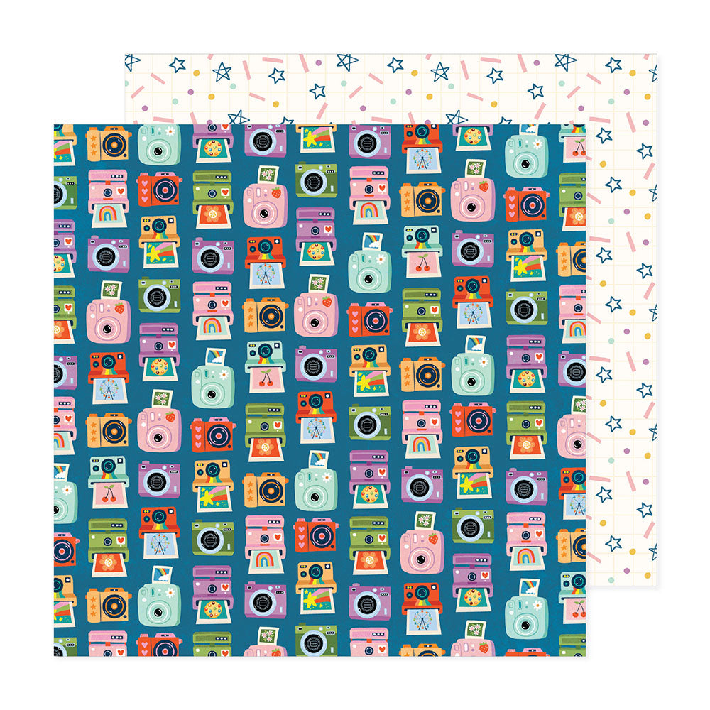 We R Makers Shimelle LIVE THE DREAM 12&quot;X12&quot; Scrapbook Paper