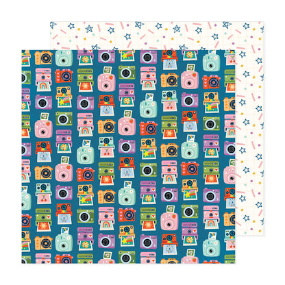We R Makers Shimelle LIVE THE DREAM 12&quot;X12&quot; Scrapbook Paper