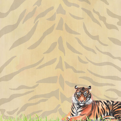 Scrapbook Customs SAFARI TIGER 12&quot;X12&quot; Scrapbook Paper
