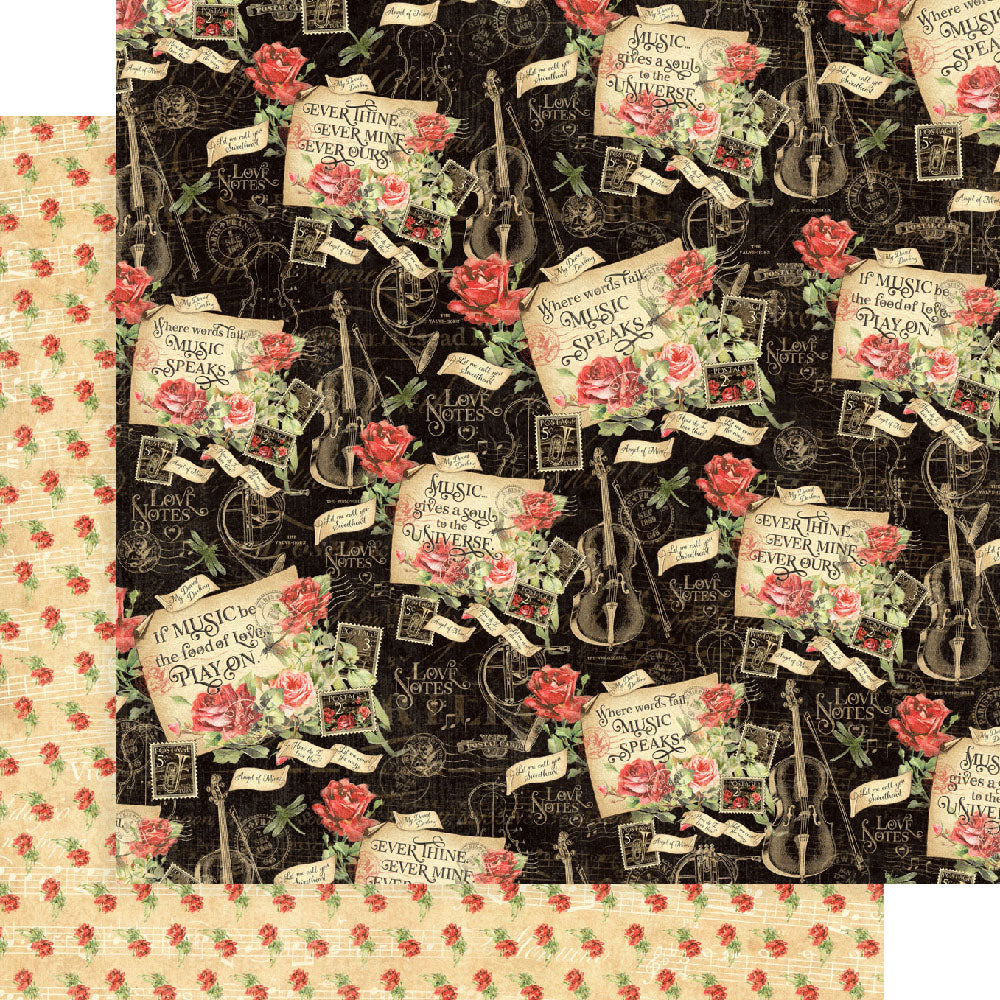 Graphic 45 Collector’s Edition LOVE NOTES 8X8 Collection Pack