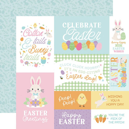 Echo Park EASTER BASKET 12”X12” Scrapbook Paper