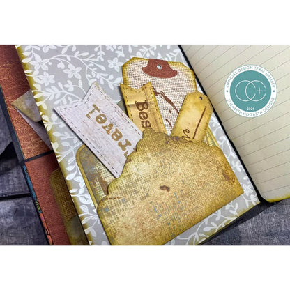 Craft Consortium CRACKED SURFACE Clear Photopolymer Stamp