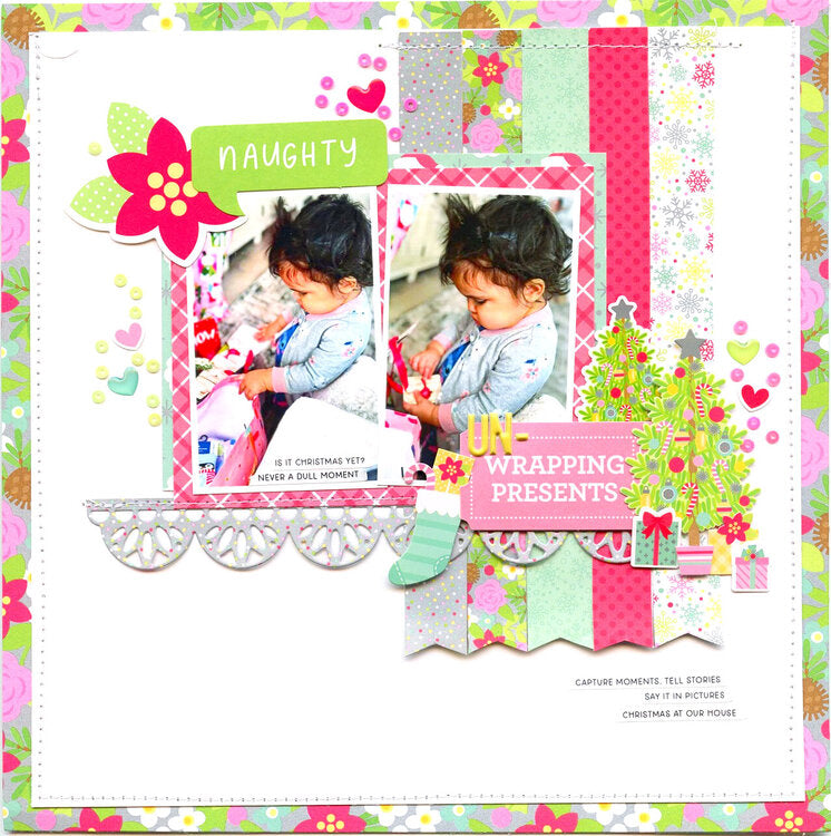 Doodlebug I LOVE CHRISTMAS Shape Sprinkles 45pc