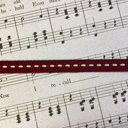 Creative Impressions 1/4&quot; STITCH RIBBON Grosgrain 1 yard yd