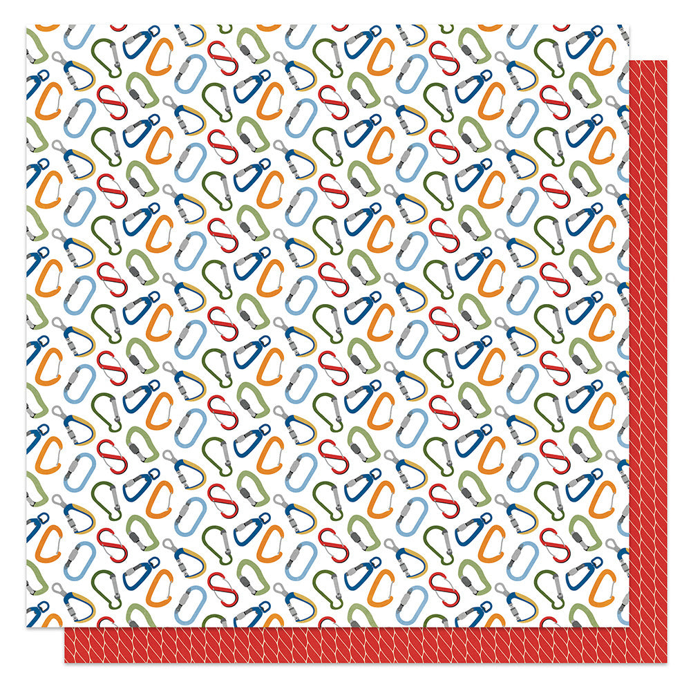 Photoplay ROCK CLIMBING 12X12 Scrapbook Paper