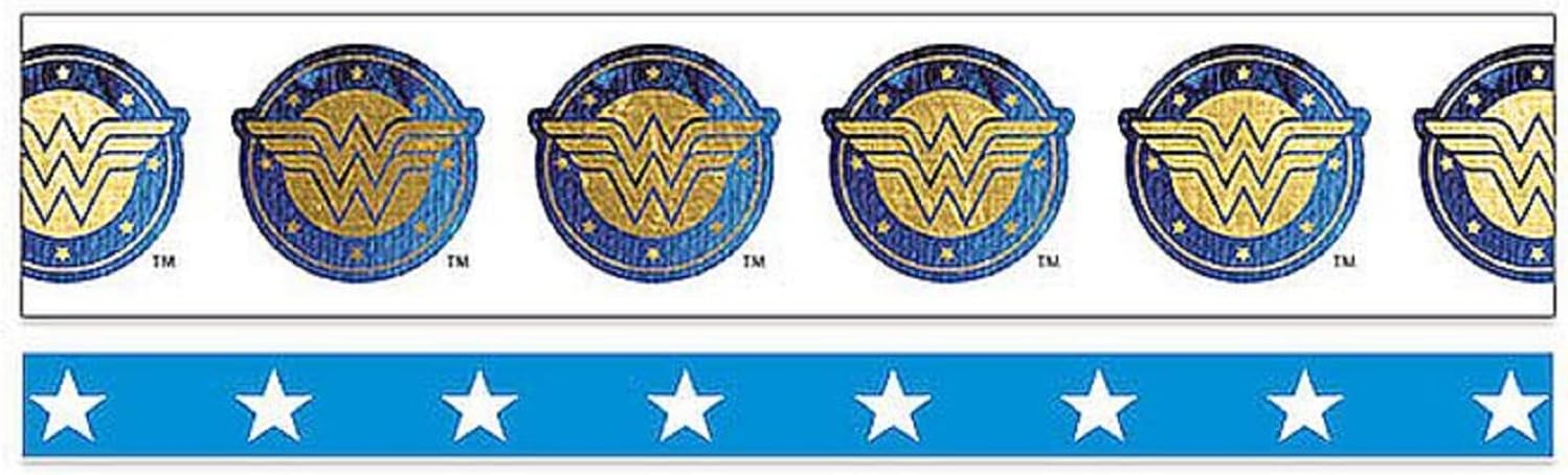 Paper House WONDER WOMAN Washi Tape 2 Rolls