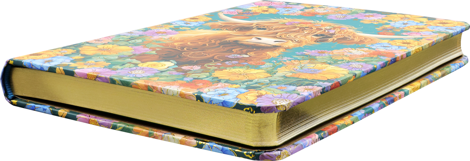 Peter Pauper HIGHLAND COW Journal Notebook A7