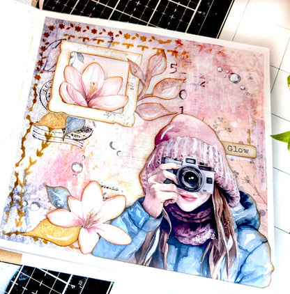 Stamperia DEWDROPS Chipboard Die Cuts
