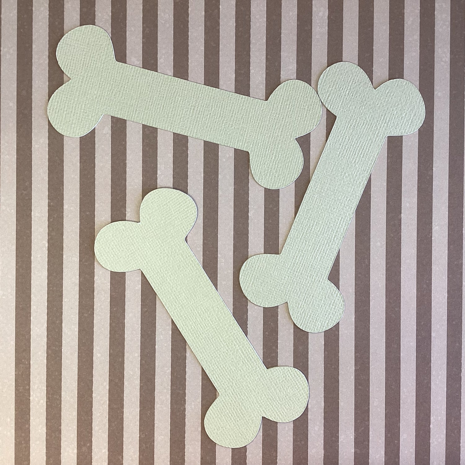 Scrapbooksrus Diecut Custom DOG BONES Die Cut Embellishments