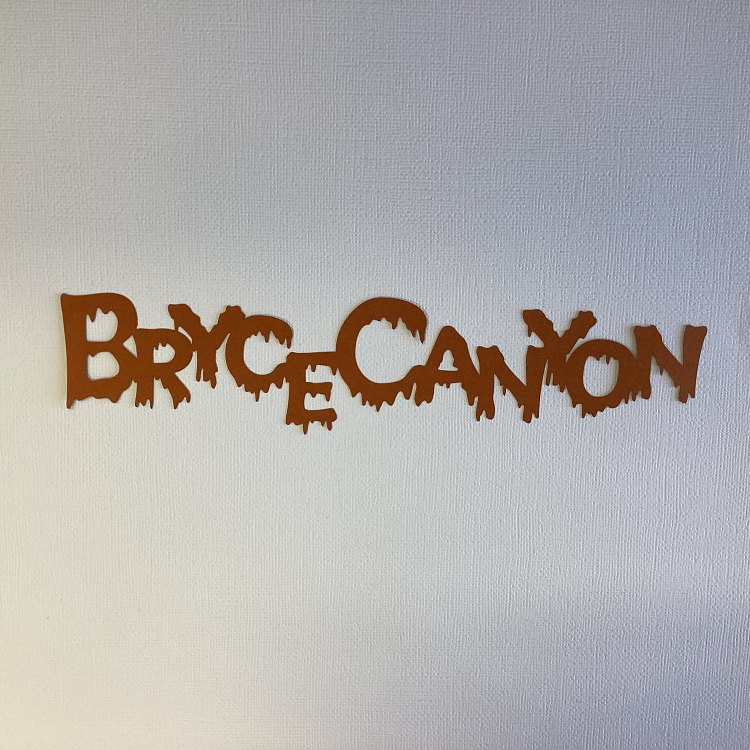 BRYCE CANYON Travel Laser Cuts 1.5” x 8.5”