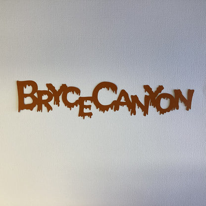 BRYCE CANYON Travel Laser Cuts 1.5” x 8.5”