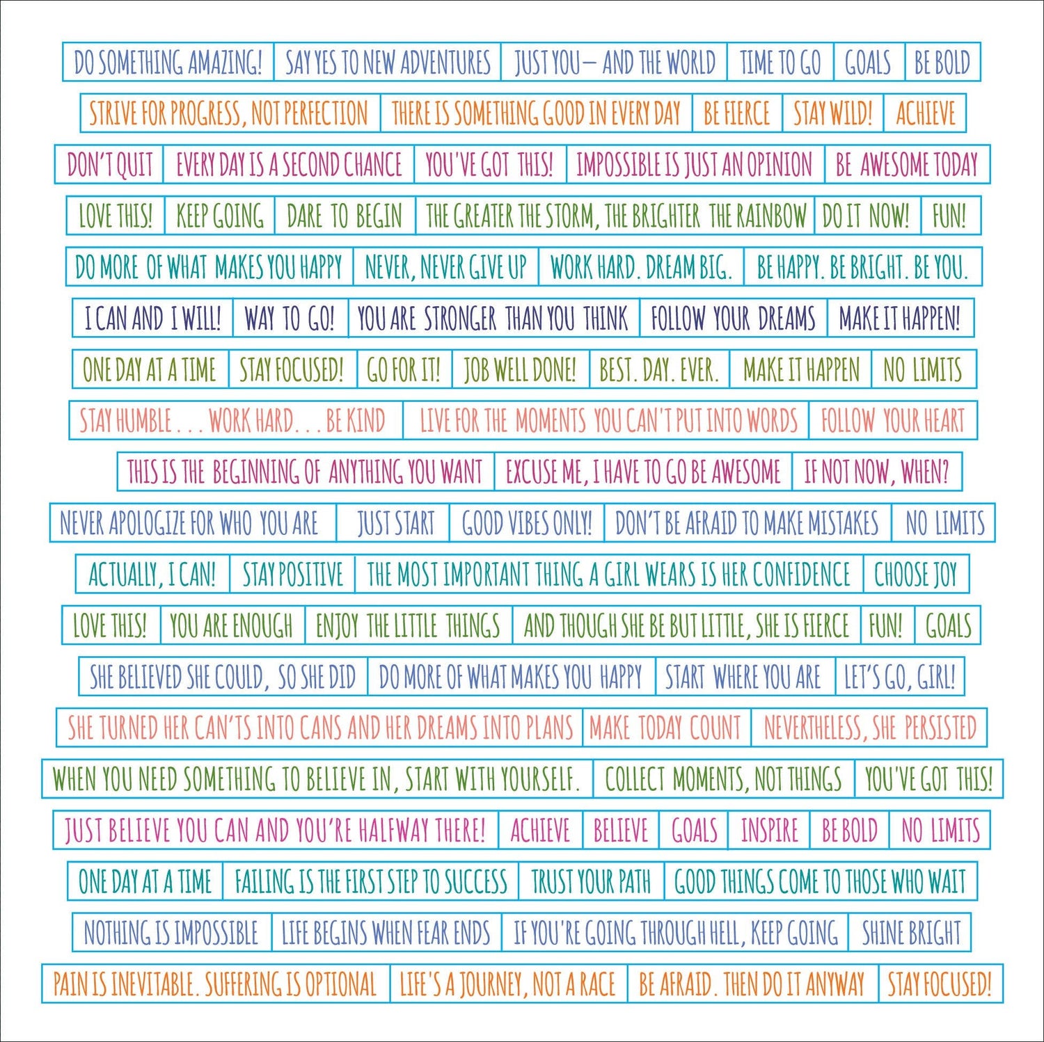 Peter Pauper WHATEVER YOU SAY! A Words and Phrases Sticker Book