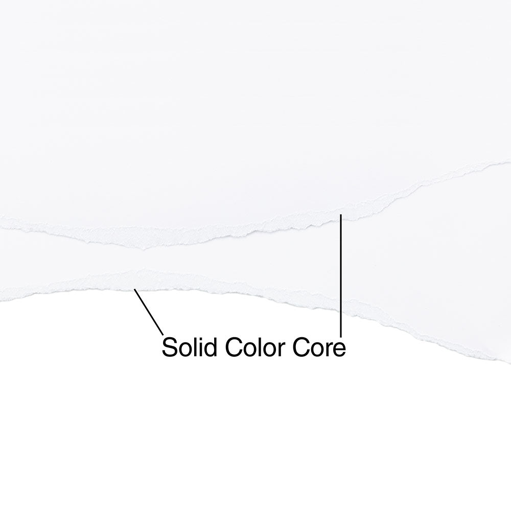 Harmony Hues BRILLIANT WHITE 12”X12” Solid Core Cardstock 65lb 50 Sheets