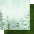 National Park WATERCOLOR TREES 12"X12" Scrapbook Paper