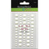 EyeLet Outlet ENAMEL DOTS MATTE CREAM Sticky Back 60pc