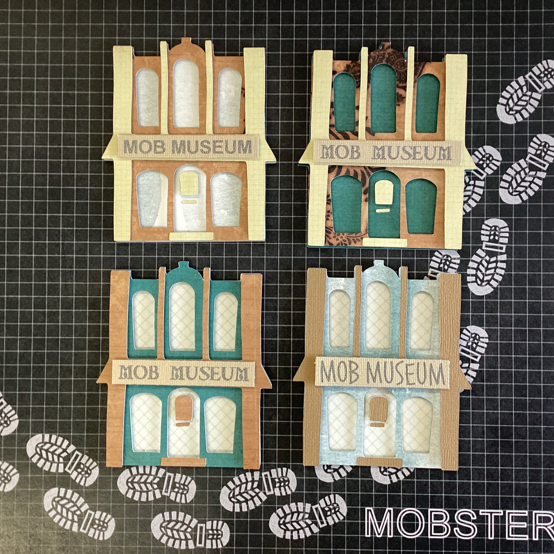 MOB MUSEUM Travel Scrapbook Die Cuts