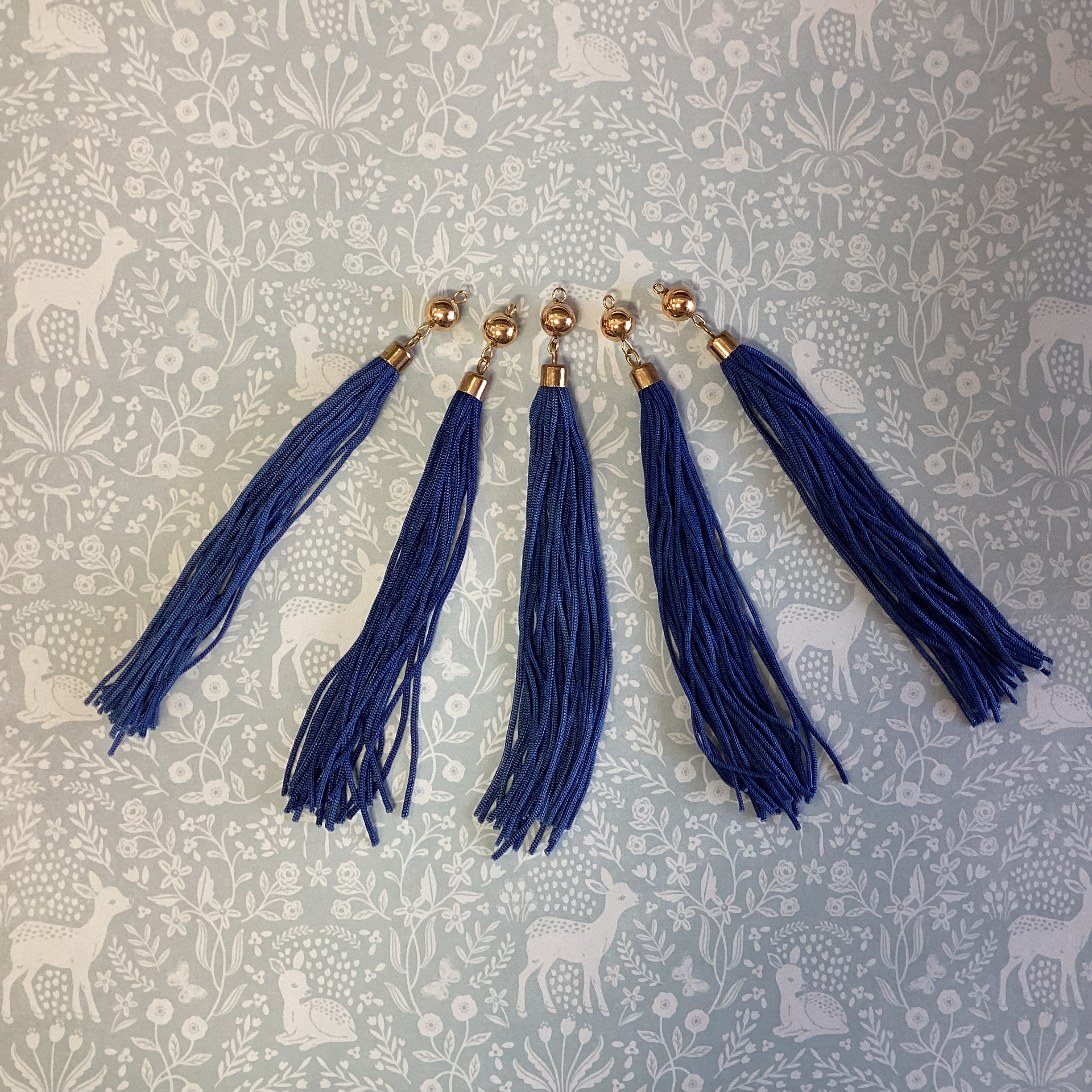 Scrapbooksrus DECORATIVE GOLD BALL TASSELS 5”