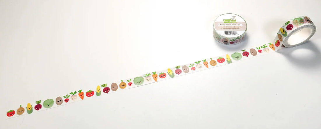 Lawn Fawn HAPPY VEGGIES Washi Tape