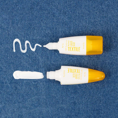 Tombow Mono 0.88oz TEXTILE LIQUID GLUE Dual Tip Fabric Adhesive