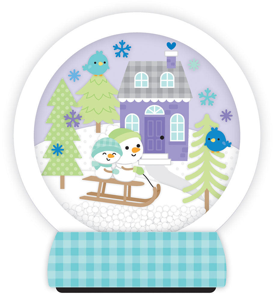 Doodlebug DIY SNOW GLOBE Kit