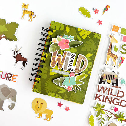 Simple Stories SAY CHEESE WILD Foam Stickers 44pc