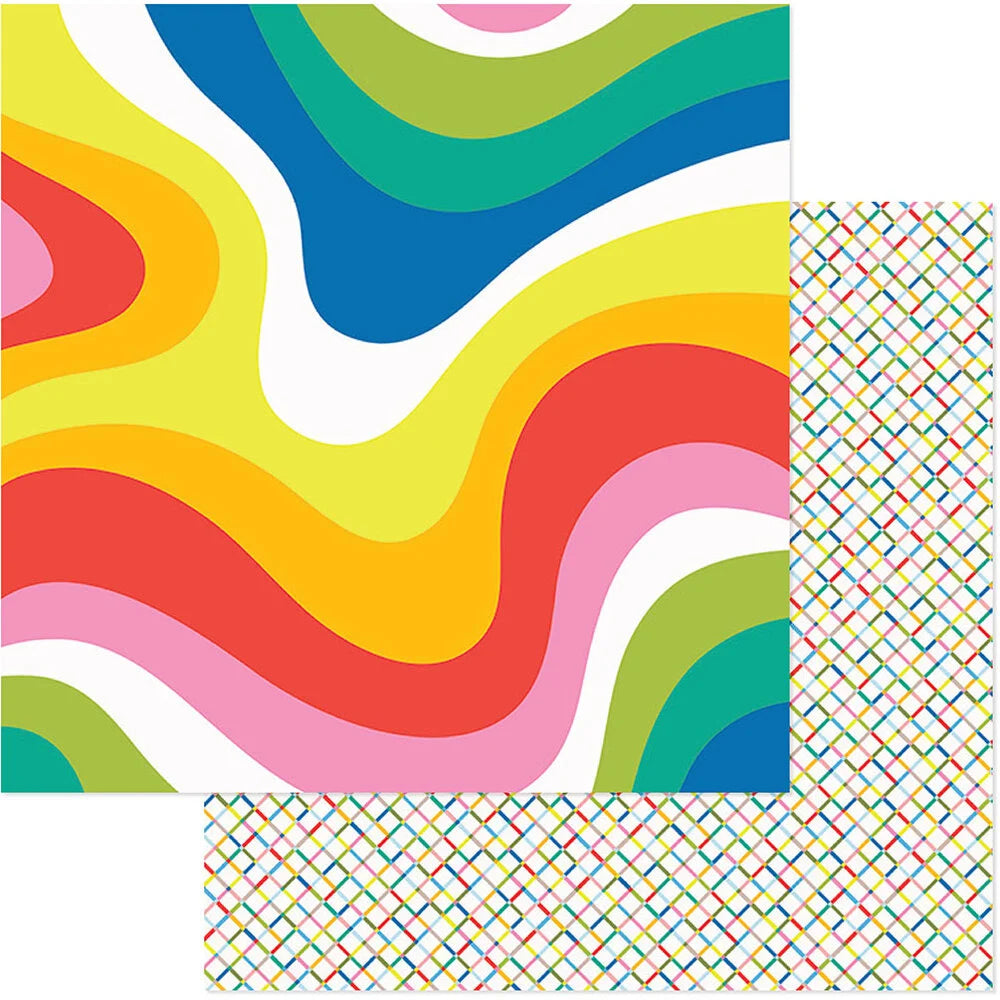 American Crafts WHATEVS 12”X12” Scrapbook Paper