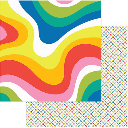 American Crafts WHATEVS 12”X12” Scrapbook Paper
