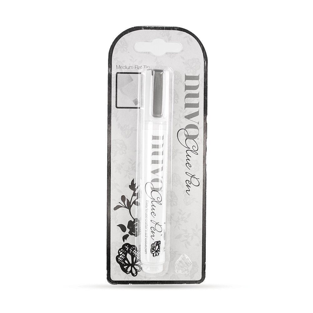 Nuvo MEDIUM FLAT TIP Glue Pen 21ml
