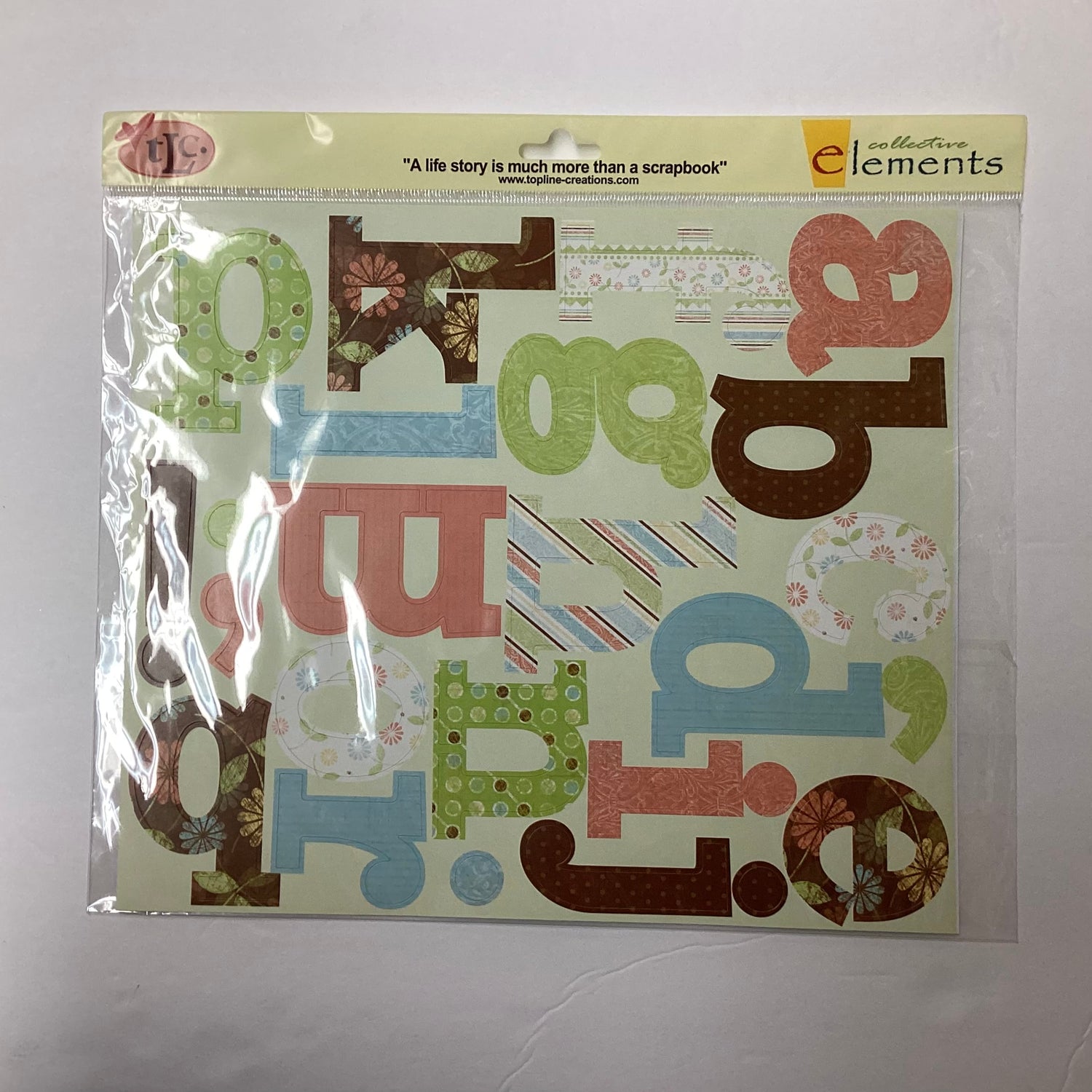 TLC NUMBERS Chatter Bookz Chipboard Scrapbook Album 39100