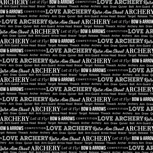 ARCHERY PRIDE 2 12X12 Scrapbook Customs Paper