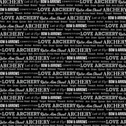 ARCHERY PRIDE 2 12X12 Scrapbook Customs Paper