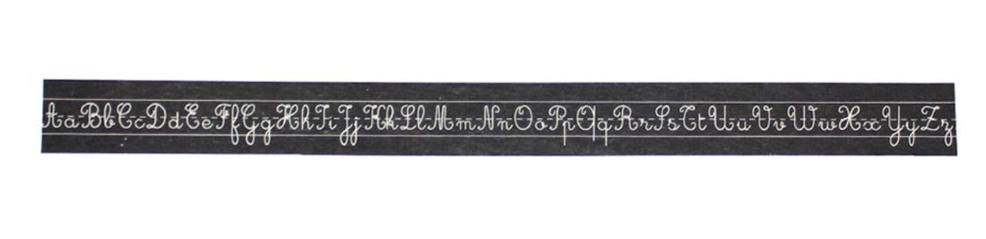 Echo Park Off To School CURSIVE ALPHABET Washi Tape 30 Feet