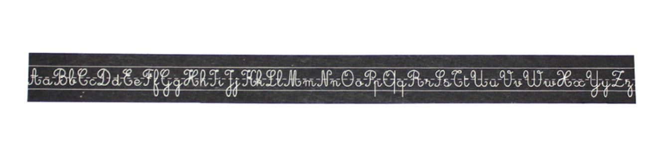 Echo Park Off To School CURSIVE ALPHABET Washi Tape 30 Feet