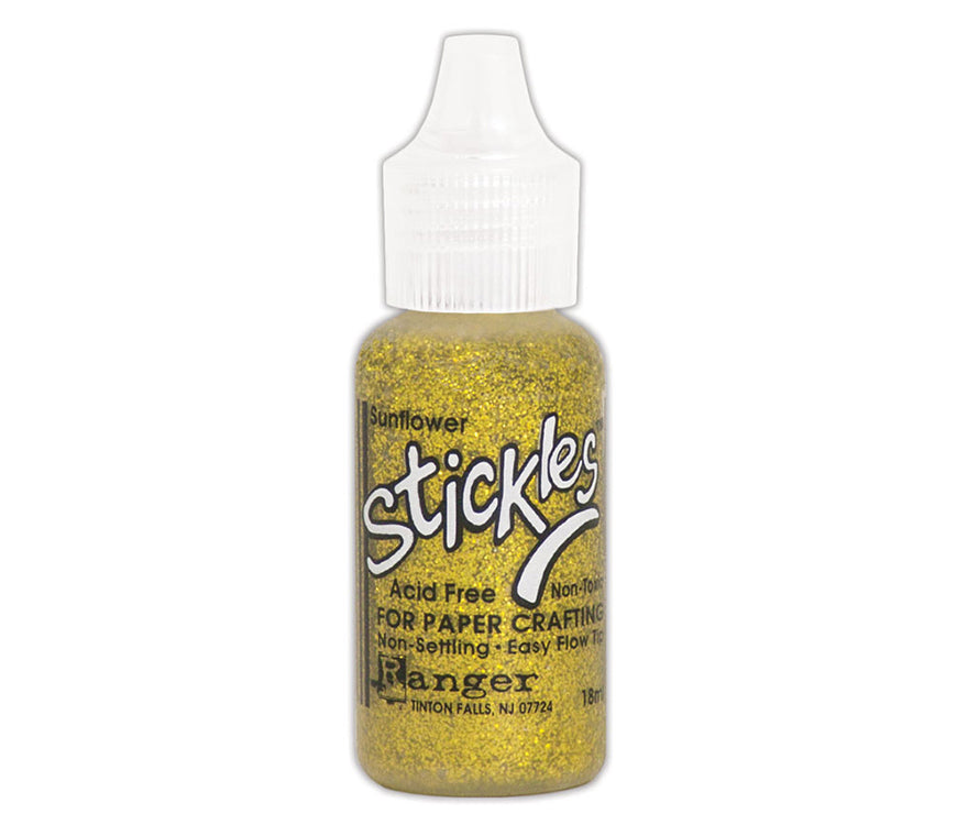 Ranger STICKLES YELLOWS &amp; ORANGES .5oz Glitter Glue