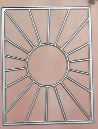 Metal Craft Cutting SUNRAY Background Die 1pc