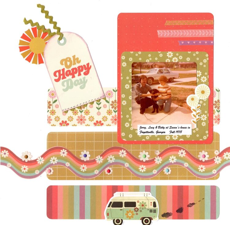 Thickers Jen Hadfield GROOVY DARLIN’ Foam Phrase Stickers