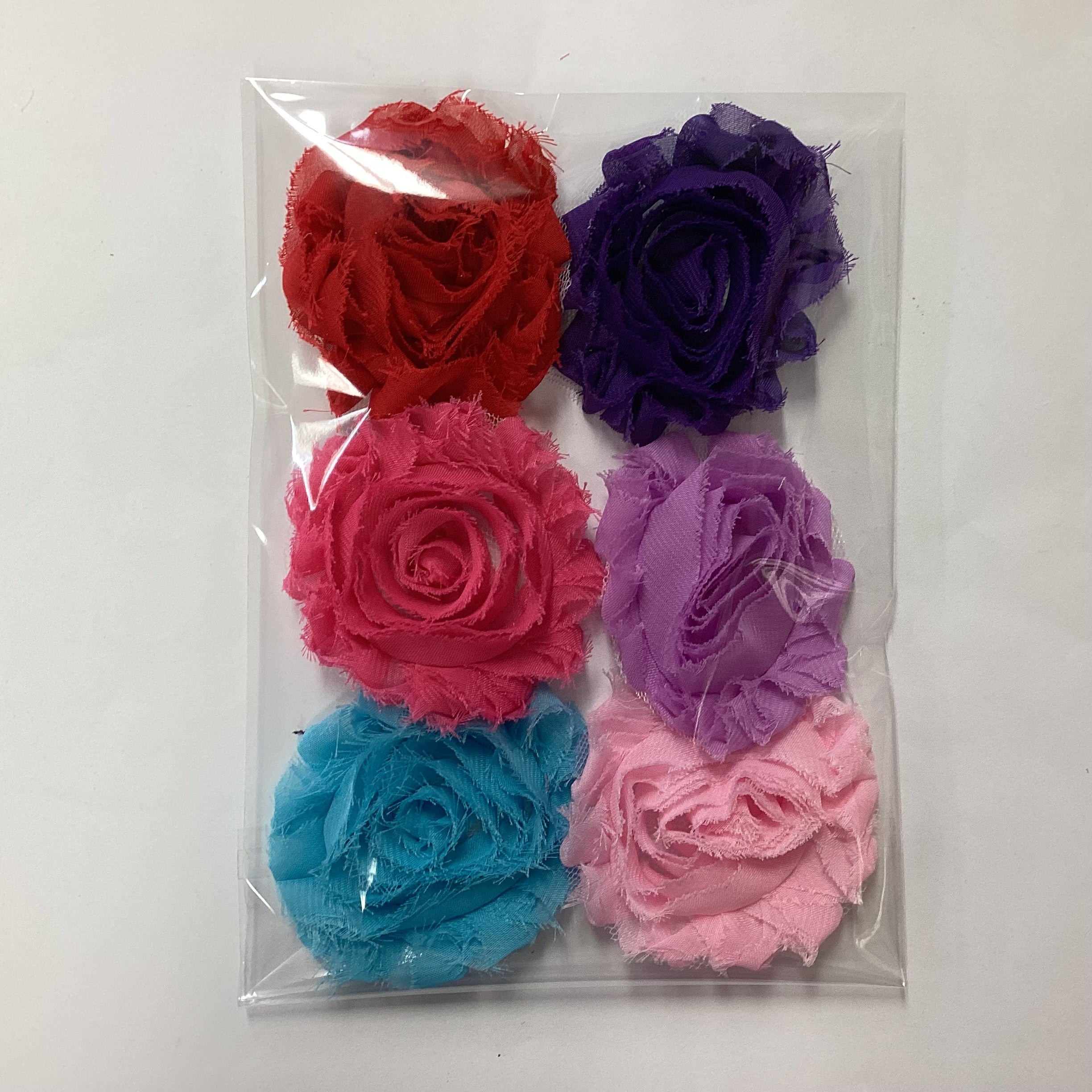 Ribbon Flowers 6pc Set