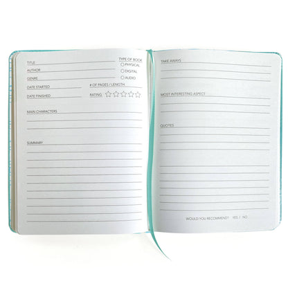 Paper House Literary Journal WELL READ BLUE Book Tracker