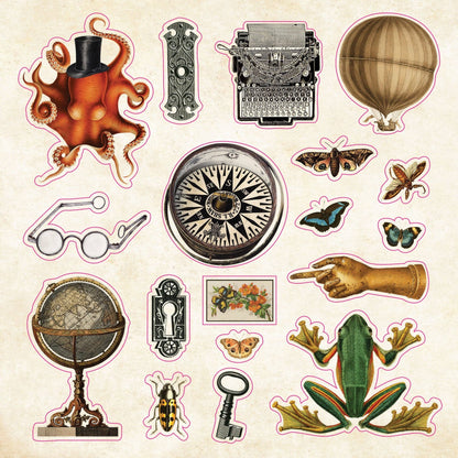 Peter Pauper The Sticker Book of CURIOSITIES