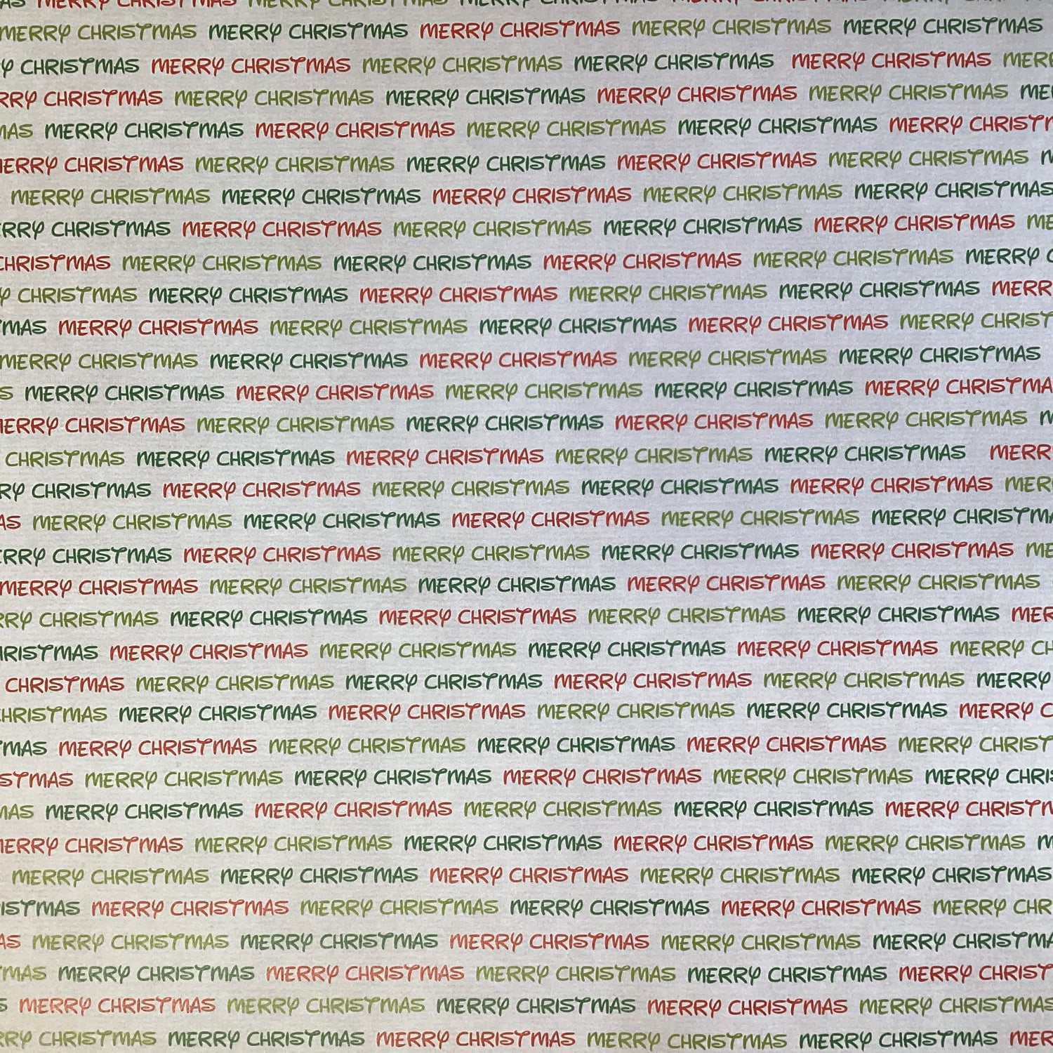 Scrapbook Customs MERRY CHRISTMAS GREEN SNOWFLAKES 12"X12" Scrapbook Paper