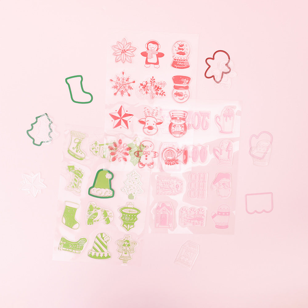 We R Makers CHRISTMAS Die & Stamp Shifters 45pc