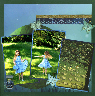 Reminisce FAIRY FOREST 12&quot;X12&quot; Scrapbook Kit 9pc