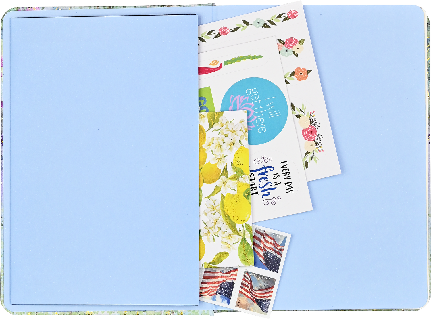 Peter Pauper DRAGONFLIES &amp; DANDELIONS A7 Journal