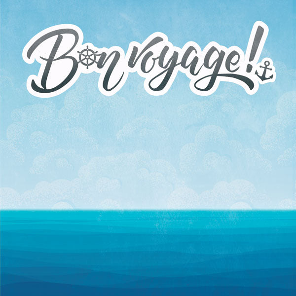 BON VOYAGE CRUISE DS 12&quot;X12&quot; Scrapbook Paper