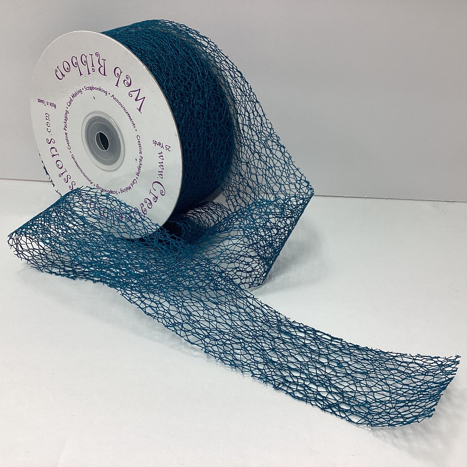Creative Impressions 2&quot; MESH WEB RIBBON 1 yard yd