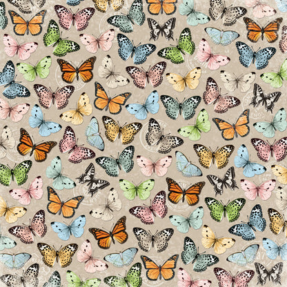 Simple Stories SIMPLE VINTAGE JUNK DRAWER 12"X12" Scrapbook Paper
