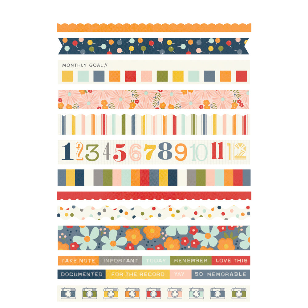 Simple Stories FOR THE RECORD Sticker Book 243pc