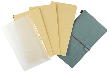 Peter Pauper VOYAGER LIGHT BLUE Travel Journal Notebook