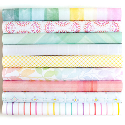 Pinkfresh Studio DELIGHTFUL 12x12 Scrapbook Paper Pack